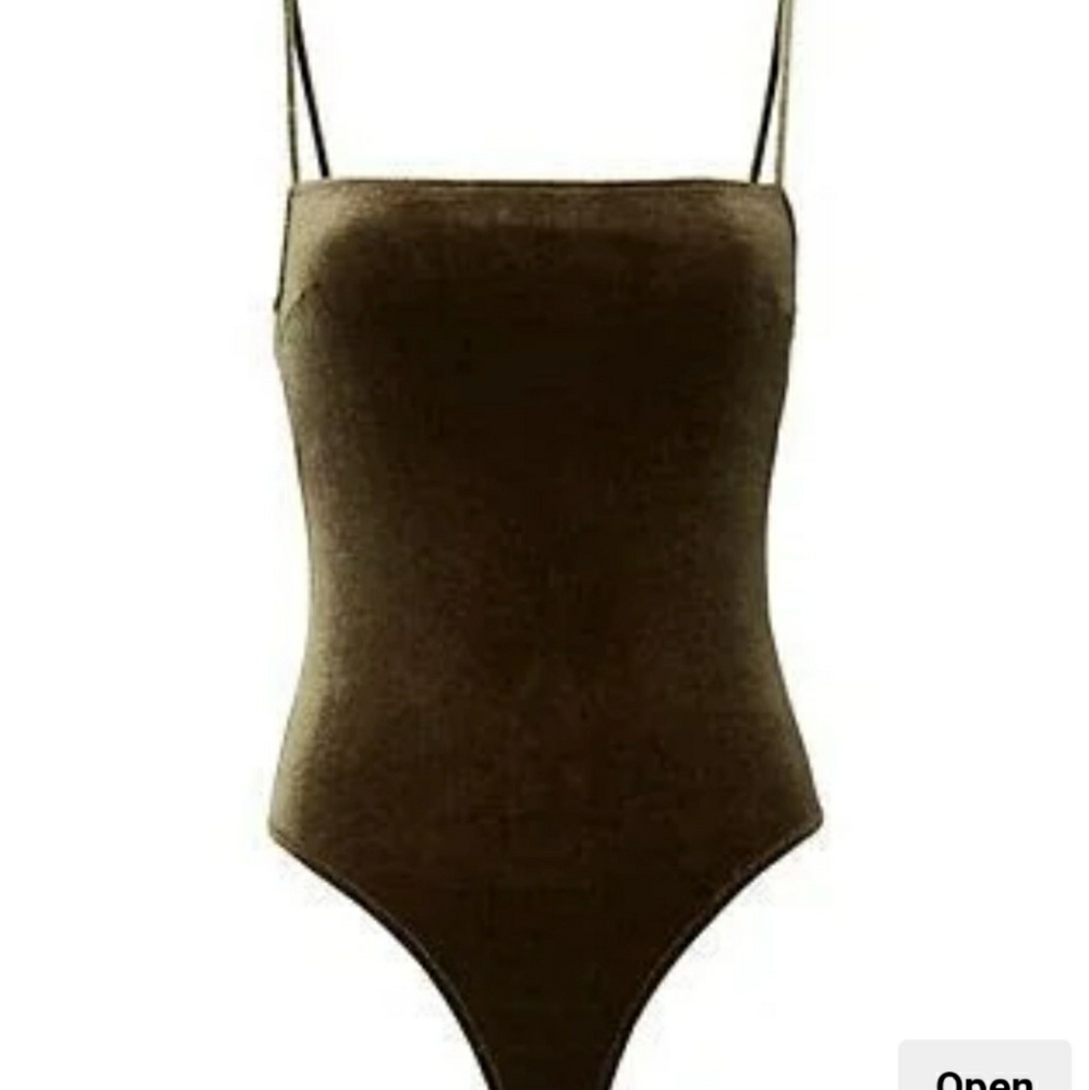 Fleur du mal Velvet Body Suit